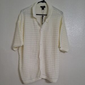 Boohoo Cream Knit Cardigan